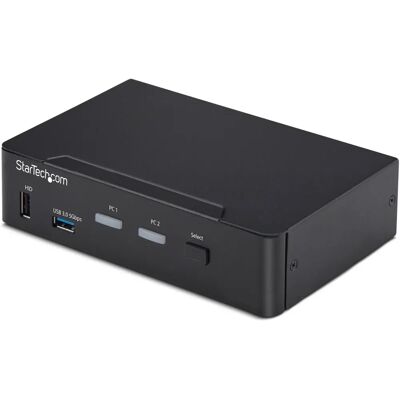 StarTech.com P2AD122-KVM-SWITCH - KVM váltó, Fekete, 2 Port, 4K 60Hz StarTech.com P2AD122-KVM-SWITCH - KVM váltó, Fekete, 2 Port, 4K 60Hz