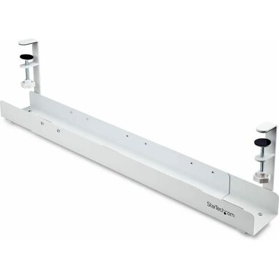 StarTech.com Cable Management Tray White - No Drill StarTech.com Cable Management Tray White - No Drill
