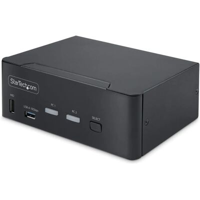 StarTech.com Dual-Monitor DisplayPort KVM Switch - 8K 60Hz/4K 144Hz StarTech.com Dual-Monitor DisplayPort KVM Switch - 8K 60Hz/4K 144Hz
