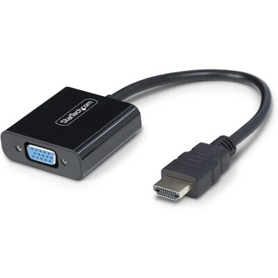 Conversor de Sinal de Vídeo StarTech.com HD2VGAE3 - Suporta 1920x1200 - HDMI para VGA Conversor de Sinal de Vídeo StarTech.com HD2VGAE3 - Suporta 1920x1200 - HDMI para VGA