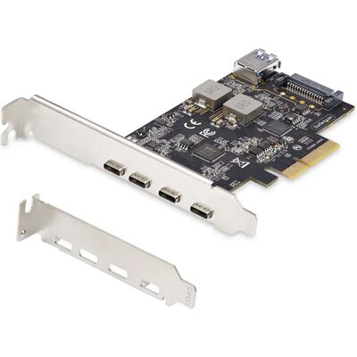 Plac PCIe USB cu 5 Porturi - 10Gbps - Windows/Linux/macOS Plac PCIe USB cu 5 Porturi - 10Gbps - Windows/Linux/macOS