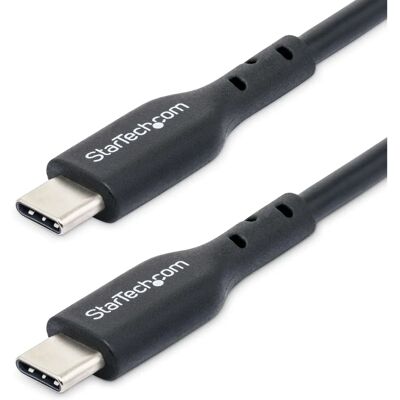 Câble de Charge USB-C StarTech.com - 3m, Noir, 60W Power Delivery Câble de Charge USB-C StarTech.com - 3m, Noir, 60W Power Delivery