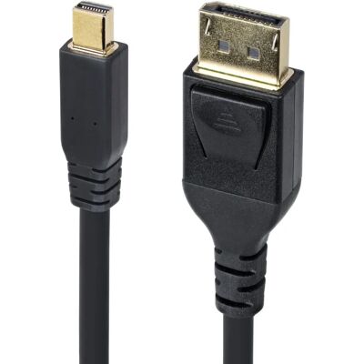 Câble Mini DisplayPort à DisplayPort 1.4 StarTech.com - Noir Câble Mini DisplayPort à DisplayPort 1.4 StarTech.com - Noir