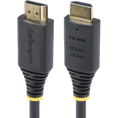 StarTech.com HDMI 4K60 4M HDMI-Kabel - Schwarz StarTech.com HDMI 4K60 4M HDMI-Kabel - Schwarz