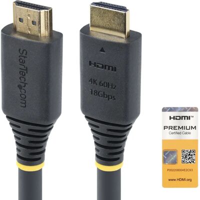 StarTech.com HDMI2-CABLE-4K60-15M - Câble HDMI - Publicité StarTech.com HDMI2-CABLE-4K60-15M - Câble HDMI - Publicité