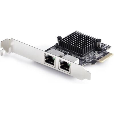 StarTech.com 2-Port Gigabit PCIe Network Card - Black - Windows/Linux StarTech.com 2-Port Gigabit PCIe Network Card - Black - Windows/Linux