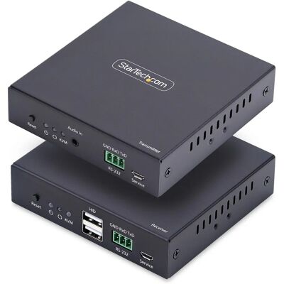 StarTech.com IH2006-KVM-EXTENDER - KVM Extender - HDMI over IP - 4K 60Hz - USB - Ethernet - Geen Driver - Montage Kit StarTech.com IH2006-KVM-EXTENDER - KVM Extender - HDMI over IP - 4K 60Hz - USB - Ethernet - Geen Driver - Montage Kit