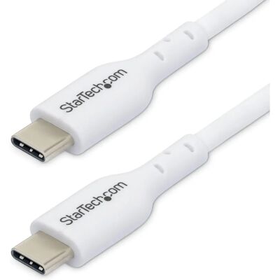 Câble de Charge et de Synchronisation USB-C StarTech.com - 1M - Blanc - USB 2.0 - Publicité Câble de Charge et de Synchronisation USB-C StarTech.com - 1M - Blanc - USB 2.0 - Publicité