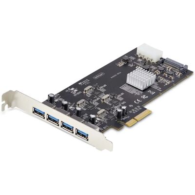 Carte PCIe USB-A 4 ports StarTech.com - Expansion USB haute vitesse Carte PCIe USB-A 4 ports StarTech.com - Expansion USB haute vitesse