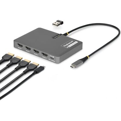 StarTech.com Czterokrotny USB HDMI adapter - Dock dla laptopa StarTech.com Czterokrotny USB HDMI adapter - Dock dla laptopa