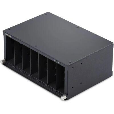 StarTech.com 7-slot mediaconverter rack - Zwart StarTech.com 7-slot mediaconverter rack - Zwart