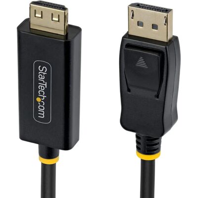 StarTech.com - 15F-DP-HDMI-4K60-GR - Nero - DP-HDMI adattatore StarTech.com - 15F-DP-HDMI-4K60-GR - Nero - DP-HDMI adattatore