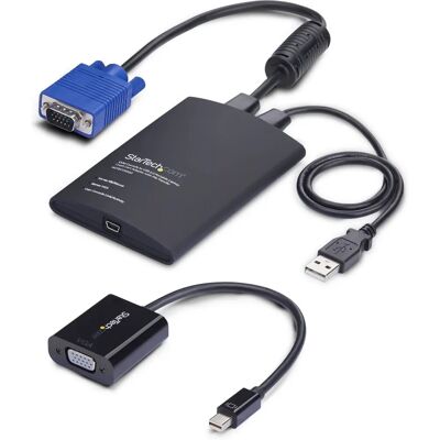 Interruttore KVM StarTech.com NOTECONS02-VGA-MDP - Nero Interruttore KVM StarTech.com NOTECONS02-VGA-MDP - Nero