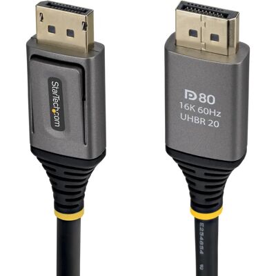 StarTech.com - DP21V-2M-DP80-CABLE - 2m - DP80 - Cable DisplayPort StarTech.com - DP21V-2M-DP80-CABLE - 2m - DP80 - Cable DisplayPort