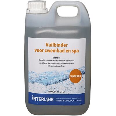 Interline 52881110 Waterbehandelingsmiddel - Aluminiumvlokker - Zwembadhelderheid Interline 52881110 Waterbehandelingsmiddel - Aluminiumvlokker - Zwembadhelderheid