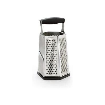 Cuisipro 74-6877 Black, Stainless steel - Box Grater Cuisipro 74-6877 Black, Stainless steel - Box Grater