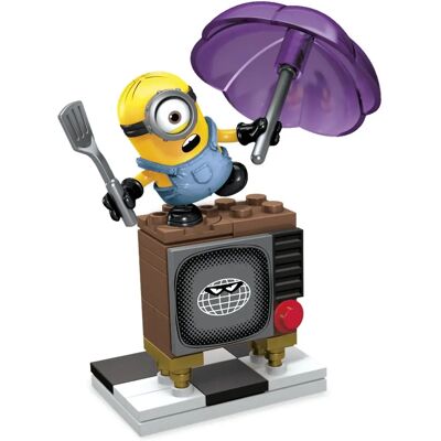 Mega Bloks Minions Retro TV - Bausteinspielzeug Mega Bloks Minions Retro TV - Bausteinspielzeug