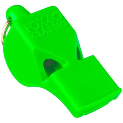 Sifflet Fox 40 Classic - Vert - Type de sport - Publicité Sifflet Fox 40 Classic - Vert - Type de sport - Publicité