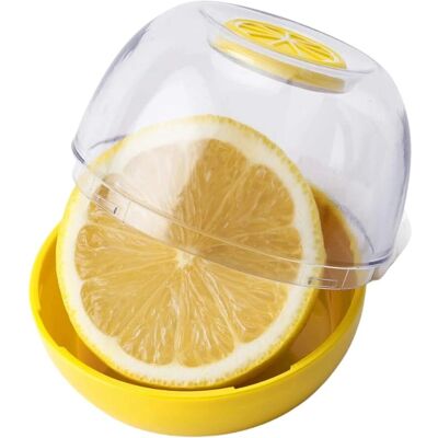 Joie Fresh Flip Lemon Pod - Yellow - Kitchen Storage Joie Fresh Flip Lemon Pod - Yellow - Kitchen Storage