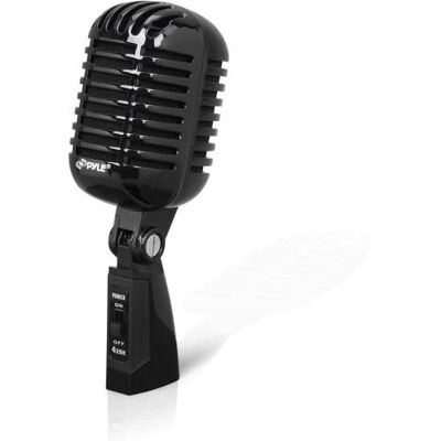 Microphone Pyle PDMICR42BK - Rétro Vintage Cardioïde Microphone Pyle PDMICR42BK - Rétro Vintage Cardioïde