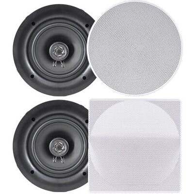 Haut-parleur filaire blanc 2 voies Pyle PDIC56 - Haut-parleur Haut-parleur filaire blanc 2 voies Pyle PDIC56 - Haut-parleur