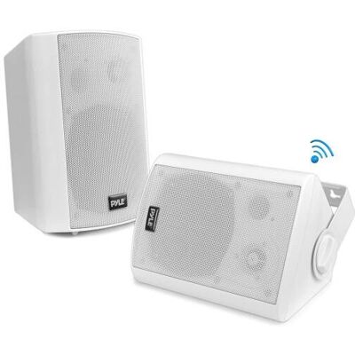 Pyle PDWR61BTWT Biały głośnik - Wodoodporny 2-drożny Bluetooth Pyle PDWR61BTWT Biały głośnik - Wodoodporny 2-drożny Bluetooth