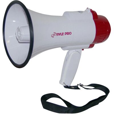 Megafono Pyle PMP30 - 30W Interno/Esterno Bianco Megafono Pyle PMP30 - 30W Interno/Esterno Bianco
