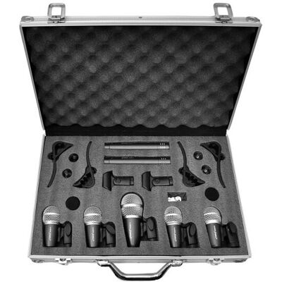 Microphone Pyle PDKM7 - Noir/Argent Scène/Performance Microphone Pyle PDKM7 - Noir/Argent Scène/Performance
