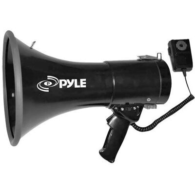 Pyle Professionell megafon 50 W Svart - Inomhus/utomhus Pyle Professionell megafon 50 W Svart - Inomhus/utomhus