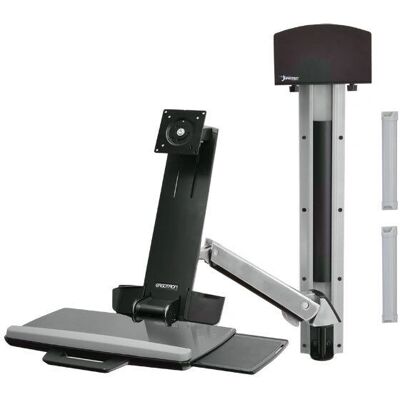 Ergotron - StyleView Sit-Stand Combo System - Ściana Ergotron - StyleView Sit-Stand Combo System - Ściana