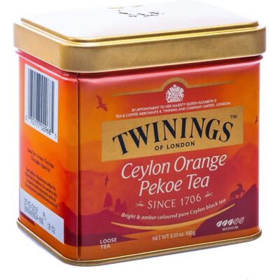 Twinings - Ceylon OP Loose Tea - 100g - International Blend - Thé - Publicité Twinings - Ceylon OP Loose Tea - 100g - International Blend - Thé - Publicité