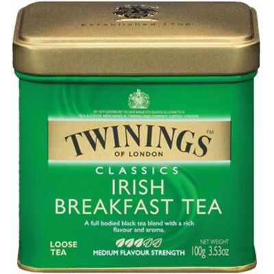 Twinings Irish Breakfast Loose Tea 100g - Tea Twinings Irish Breakfast Loose Tea 100g - Tea