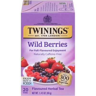 Twinings Wild Berries Herbal Tea - Herbal Tea Twinings Wild Berries Herbal Tea - Herbal Tea