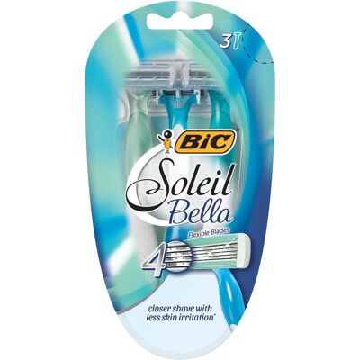 BIC - Soleil Bella - 3 Count - E-Z Rinse - Razor BIC - Soleil Bella - 3 Count - E-Z Rinse - Razor