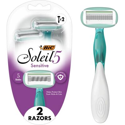 BIC Soleil Sensitive Advanced Women's 5-blade Razor - Razor BIC Soleil Sensitive Advanced Women's 5-blade Razor - Razor