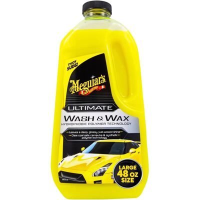 Meguiar's G17748EU Car Shampoo and Wax - Deep Shine, 1420ml Meguiar's G17748EU Car Shampoo and Wax - Deep Shine, 1420ml