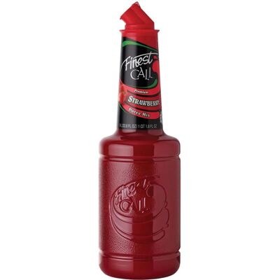 Finest Call Strawberry Puree-Mix - 1L - Strawberry Flavor - Professional Finest Call Strawberry Puree-Mix - 1L - Strawberry Flavor - Professional