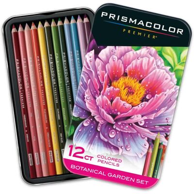 Sanford Prismacolor Jardim Botânico Lápis de Cor - 12 Peças Sanford Prismacolor Jardim Botânico Lápis de Cor - 12 Peças