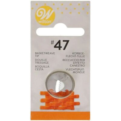 Wilton Wilton Dekorační Košík Tip #47 - Dekorační Nástroj Wilton Wilton Dekorační Košík Tip #47 - Dekorační Nástroj