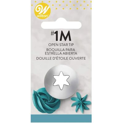 Poche à Pâtisserie Étoile Ouverte Wilton - Douille à Pâtisserie - Publicité Poche à Pâtisserie Étoile Ouverte Wilton - Douille à Pâtisserie - Publicité