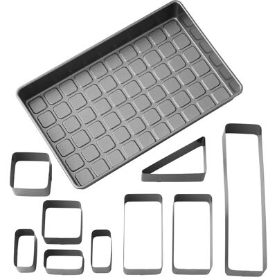 Set di stampi per torte Wilton - Lettere, Numeri, Simboli Set di stampi per torte Wilton - Lettere, Numeri, Simboli