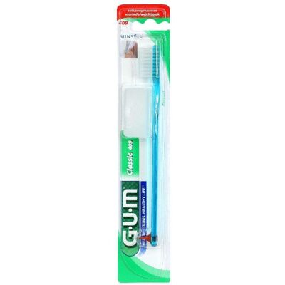 GUM Classic 409 Zahnbürste - Weiche, Kompakt, Mundpflege GUM Classic 409 Zahnbürste - Weiche, Kompakt, Mundpflege