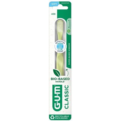 GUM Classic 409 Zahnbürste - Weiche, Kompakt, Mundpflege GUM Classic 409 Zahnbürste - Weiche, Kompakt, Mundpflege