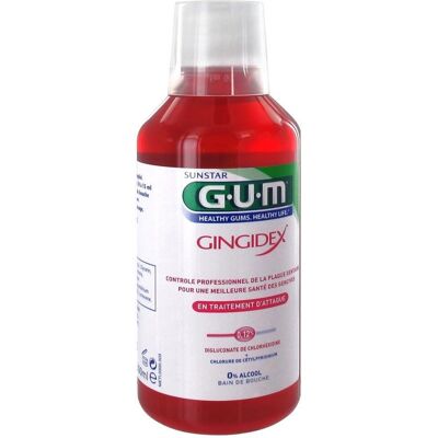 Bain de Bouche Gingidex 0,12% - Traitement d’Attaque - Publicité Bain de Bouche Gingidex 0,12% - Traitement d’Attaque - Publicité