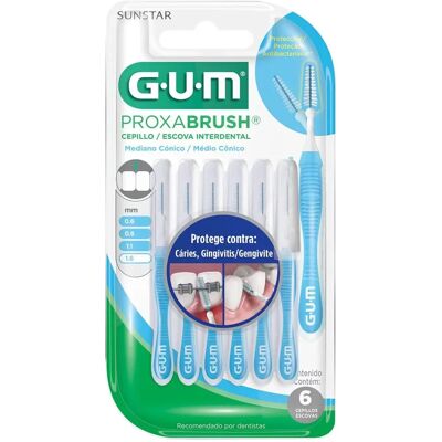 G.U.M Trav-Ler Interdentalbürsten 1,6 mm, 4 Stück G.U.M Trav-Ler Interdentalbürsten 1,6 mm, 4 Stück