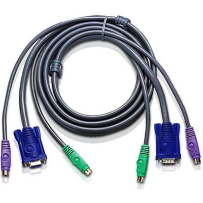 ATEN 4ft PS/2 KVM-kabel - KVM-kabel ATEN 4ft PS/2 KVM-kabel - KVM-kabel