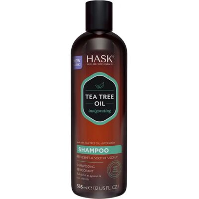 HASK Tea Tree & Rosemary Oil Shampoo - Refreshing, For Dry Scalp HASK Tea Tree & Rosemary Oil Shampoo - Refreshing, For Dry Scalp