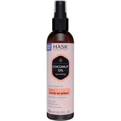 Hask Monoi Olio di Cocco Idratante Nutriente Spray Leave-in, 6 Oz Hask Monoi Olio di Cocco Idratante Nutriente Spray Leave-in, 6 Oz