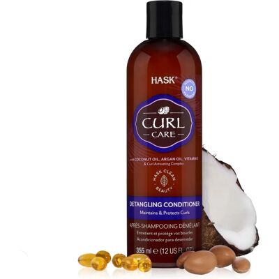 Hask Beauty Curl Care Detangling Conditioner (355ml) Hask Beauty Curl Care Detangling Conditioner (355ml)