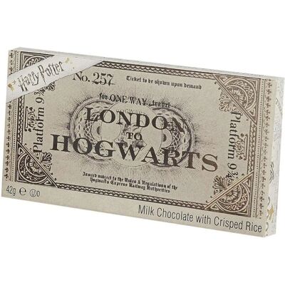 Jelly Belly - Chocolate Train Ticket - Express Hogwarts - Publicité Jelly Belly - Chocolate Train Ticket - Express Hogwarts - Publicité